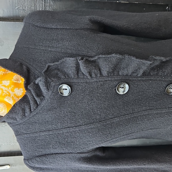 Alfani Boiled Merino Wool Coat S - Picture 8 of 16